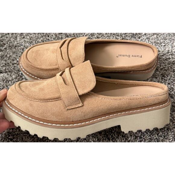 Pierre Dumas Shoes - Pierre Dumas Burnished Oxford Mule women's size 10